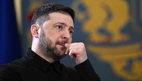 Der ukrainische Präsident Wolodymyr Selenskyj