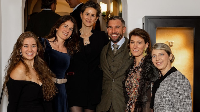 V.l.n.r.: Sophia Habsburg, Antonia Mayr-Melnhof, Anna Thurn und Taxis, Michael Rumerstorfer, ...