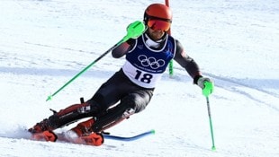 Fabio Gstrein gewann im Slalom die Silbermedaille.