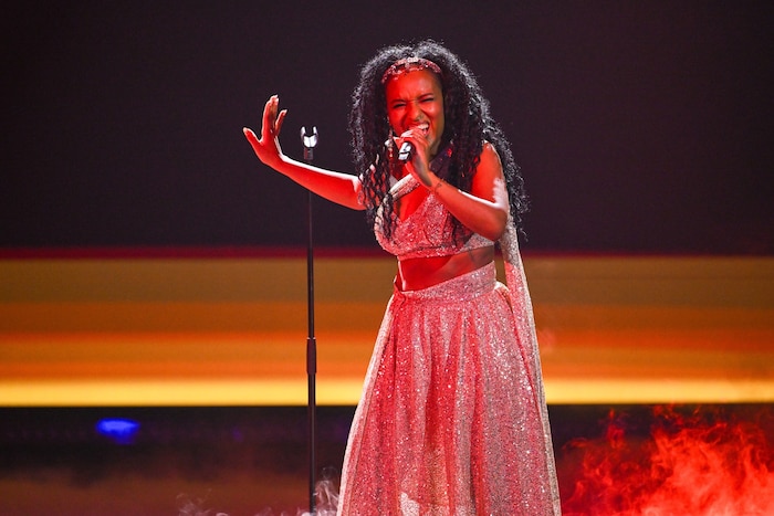 Bamlak Werner bei ihrem Auftritt