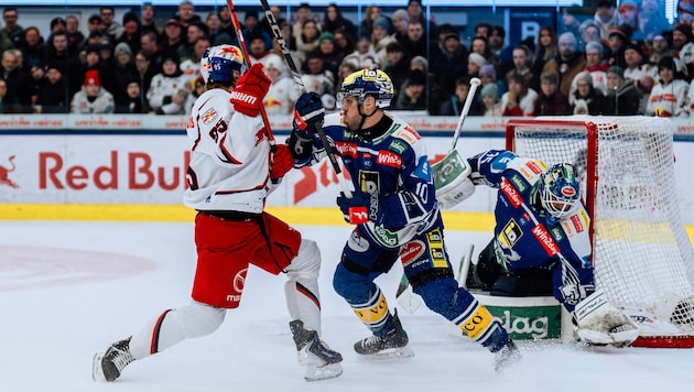 Die Eisbullen waren gegen den VSV in Führung.