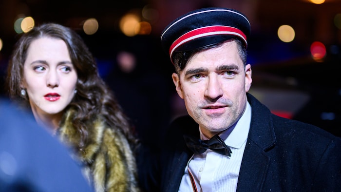 Auch Martin Sellner, ehemaliger Sprecher der Identitären Bewegung, reiste an.