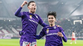 Eggestein (l.) und Violett wollen heute über die Top 6 jubeln.