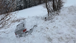 Teile der Steiermark versanken regelrecht im Schnee.