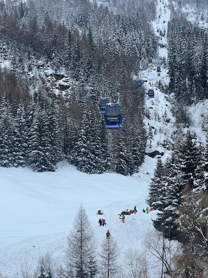 Lawineneinsatz in St. Anton