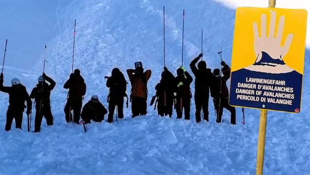 Bei Lawinenwarnstufe 3 passieren statistisch gesehen die meisten Unfälle.