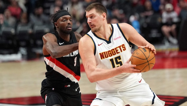 Nikola Jokic brachte es auf 32 Punkte.