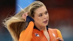 Jutta Leerdam begleitete ihren Verlobten ins Spital.