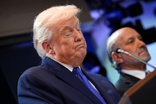 US-Präsident Donald Trump droht mit „wirklich schlimmen Dingen“, sollte die iranische Führung in ...