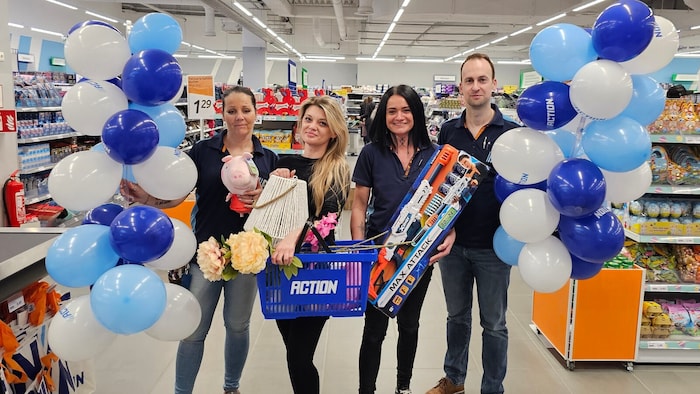 Auch bei Action ist jeden Tag viel los.