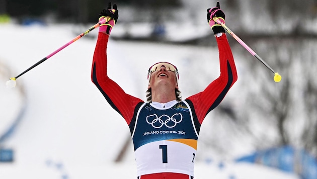 Die nächste Goldmedaille für Johannes Hosflot Klaebo