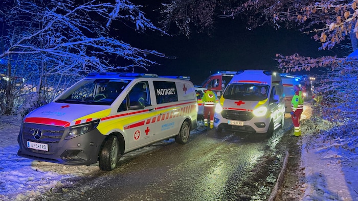 Die Verletzten wurden vor Ort erstversorgt.