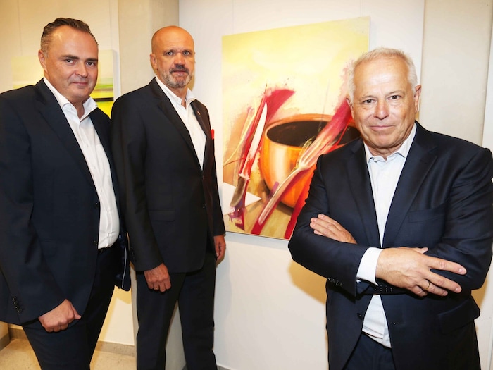 Ein Foto aus früheren Tagen: Herics mit Landeshauptmann Doskozil, als dieser noch Landesrat war.