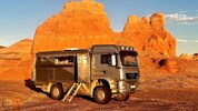 Mit ihrem Lkw „Burli“ kommt das Paar an Orte, die man sonst nicht sieht.