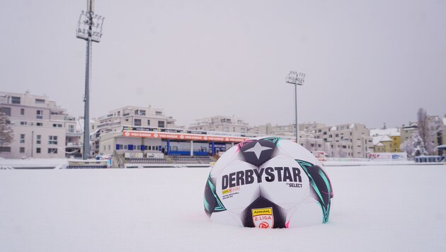 Zu viel Schnee in Wien Floridsdorf!