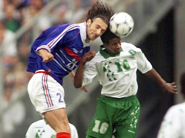 Christophe Dugarry (li.)