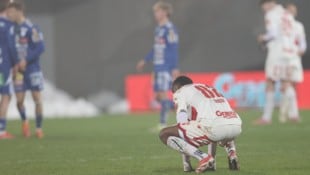 Der GAK ging in Hartberg nach schwacher Leistung – vor allem in Hälfte zwei – in die Knie.