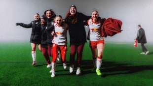 Hatten gut lachen: Valentina Illinger, Laura und Greta Spinn, Theresa d‘Angelo, Emelie Kobler ...