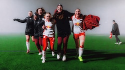 Hatten gut lachen: Valentina Illinger, Laura und Greta Spinn, Theresa d‘Angelo, Emelie Kobler ...