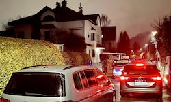 In Aigen gab es einen Großeinsatz.