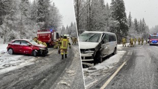 An beiden Fahrzeugen entstand massiver Schaden.