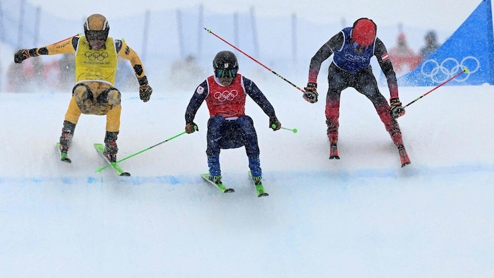 Nicolas Lussnig (re.) kämpfte im Viertelfinale um Platz zwei – scheiterte am Ende nur hauchdünn.