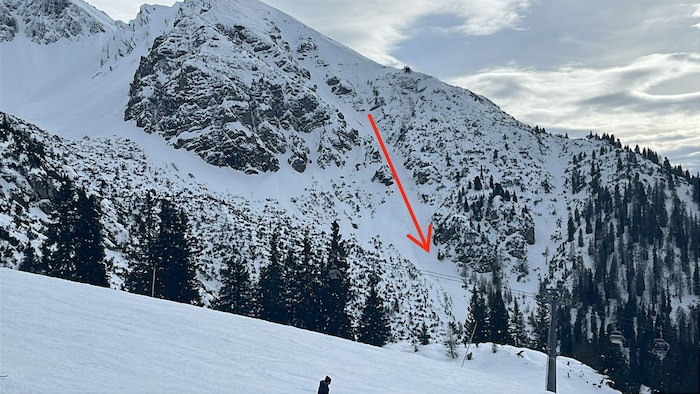 Auch in Seefeld/Reith gab es am Nachmittag Lawinenalarm.