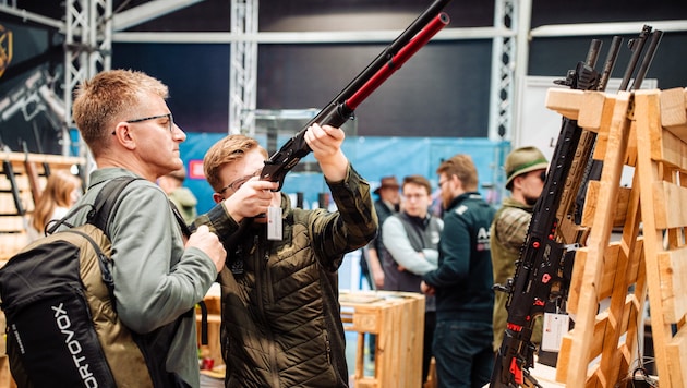 Der Andrang bei der Messe war größer als je zuvor...