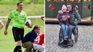 Einst Schiri, heute ist Andi Stastny auf Hilfe angewiesen. „Aber ich will meiner Tochter noch ...