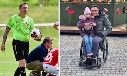 Einst Schiri, heute ist Andi Stastny auf Hilfe angewiesen. „Aber ich will meiner Tochter noch ...