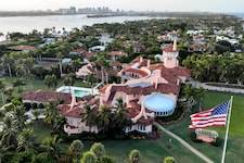 Das Anwesen von US-Präsident Donald Trump in Mar-a-Lago in West Palm Beach, wo sich der Vorfall ...