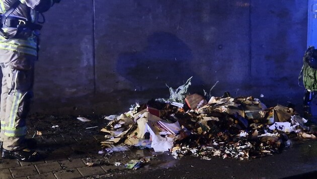 Einsatz der Feuerwehren in Hohenems.