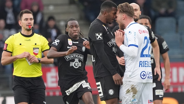 Jeyland Mitchell hatte sich am Sonntag nicht im Griff.