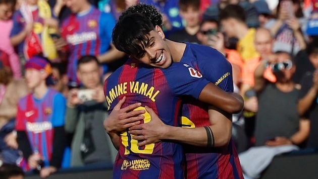 Beste Stimmung beim FC Barcelona