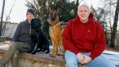 Hundeführerin Isabella Strutz arbeitet für die Firma Kynotec von Christoph Wishofer. Der ...