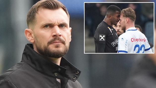 Sturm-Trainer Fabio Ingolitsch gefiel das gar nicht!