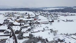 Das idyllische Schleedorf im Flachgau.