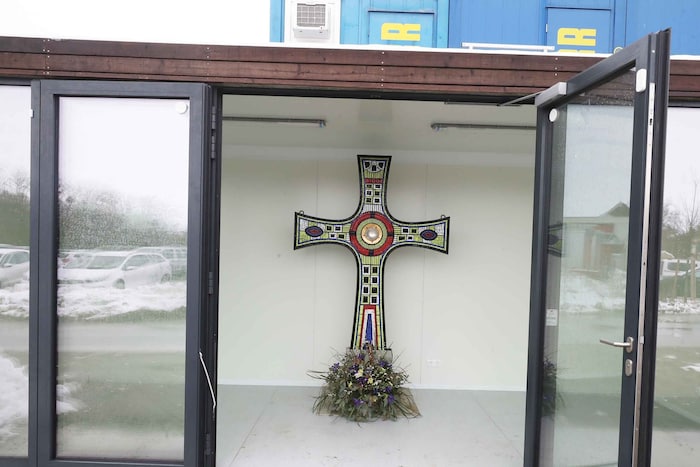 Das „Mattersburger Kreuz“ wird in der Kirche seinen Platz finden.