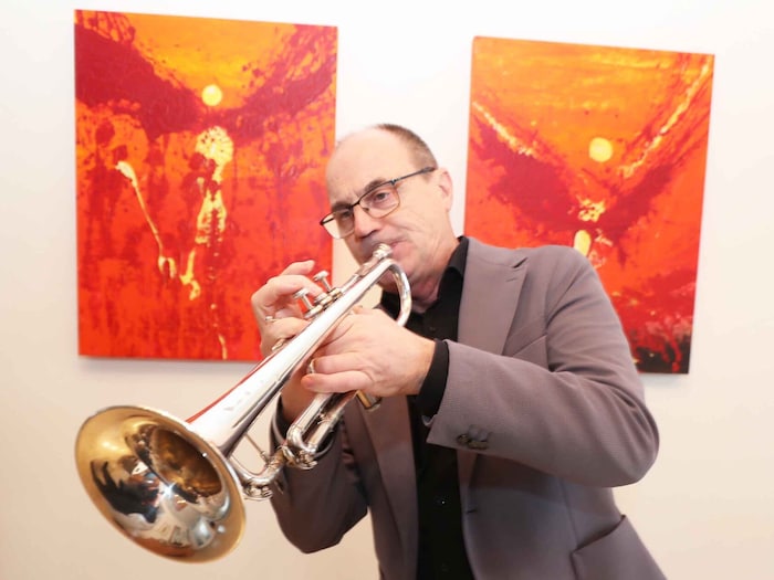 Steindl ist seit Jahrzehnten begeisterter Blechblasmusiker.