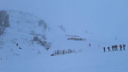 Mehr als 100 Einsatzkräfte suchten am Sonntag auf der Riesneralm nach Verschütteten. 