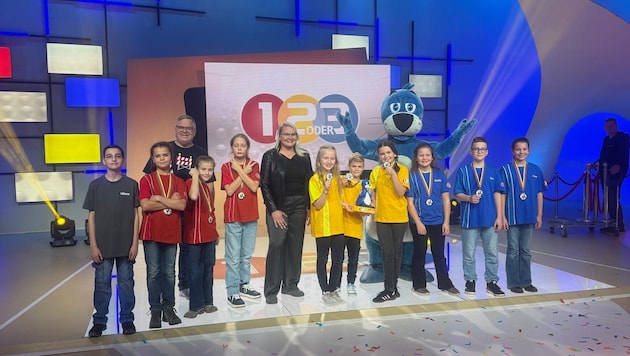 Sandra Hasenauer im Studio.