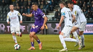 Die Austria um Kapitän Manfred Fischer verlor in Altach.