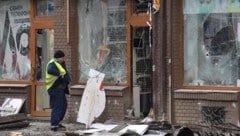 Bei einer Explosion in der Westukraine ist eine Polizistin ums Leben gekommen. Die mutmaßliche ...