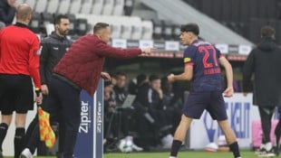 Alles richtig gemacht: Coach Beichler (li.), Alajbegovic