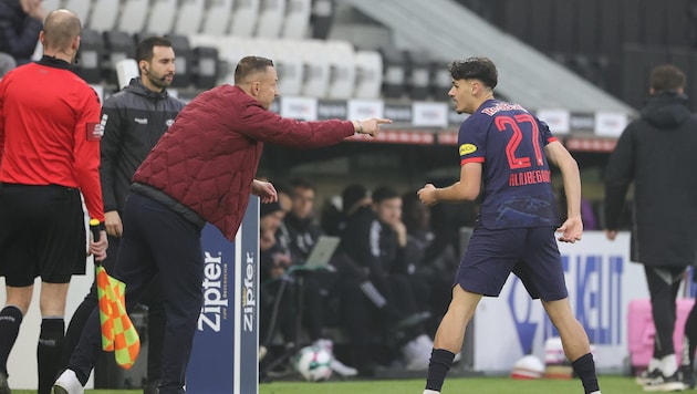 Alles richtig gemacht: Coach Beichler (li.), Alajbegovic