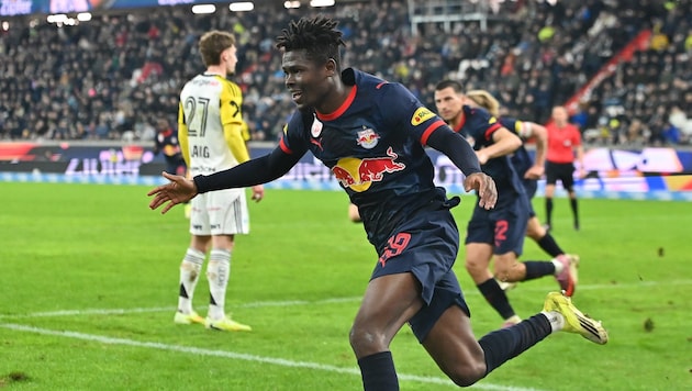 Karim Konate konnte im letzten Duell jubeln.