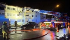 Alle anderen Bewohner konnten sich aus dem Gebäude retten. 