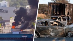 In Mexiko haben Drogenbanden Chaos gestiftet.