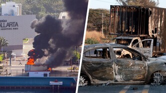 In Mexiko haben Drogenbanden Chaos gestiftet.