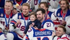 Starke Aktion der US-Eishockey-Herren!